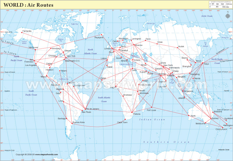 world-airroute-map – Monique Oliveira